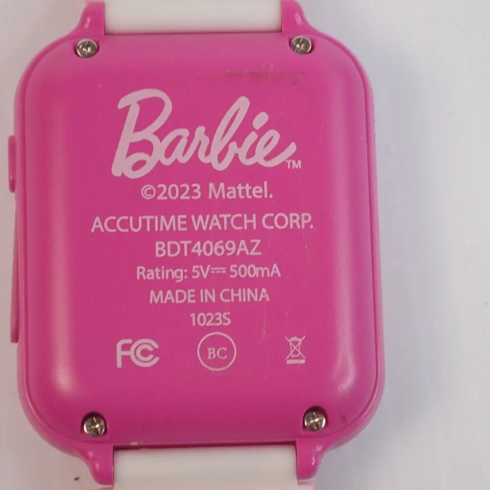 Kids' Barbie  Interactive Watch - Pink 2023 w/Charging Cable